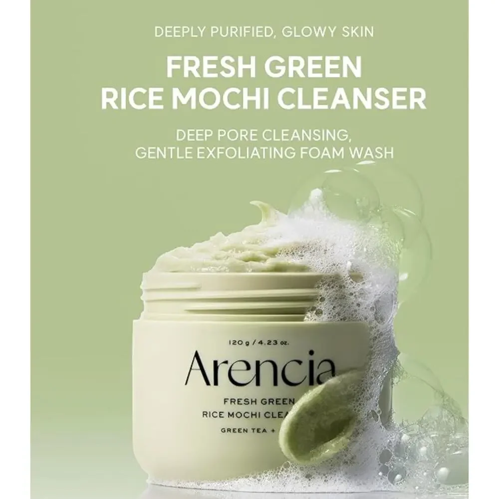 New in Box Arencia Korean Rice Mochi Face Cleanser Deep Cleansing